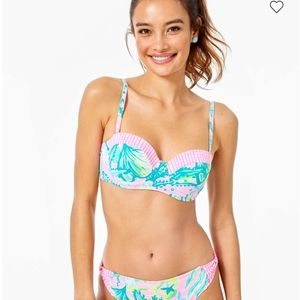 NEW Lilly Pulitzer Leven Bikini Swim Top - Size 6